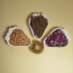 دمنوش بهار نارنج چوب دارچین غنچه گل محمدی