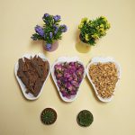 دمنوش بهار نارنج چوب دارچین غنچه گل محمدی