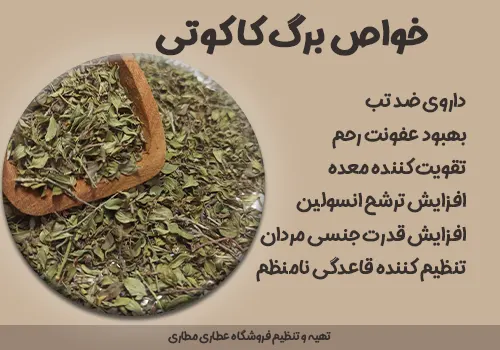 خواص برگ کاکوتی - خرید کاکوتی - قیمت کاکوتی - کاکوتی برگ خشک شده