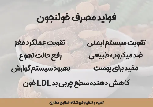 فواید و خواص مصرف خولنجون - خرید خولنجون - قیمت خولنجون