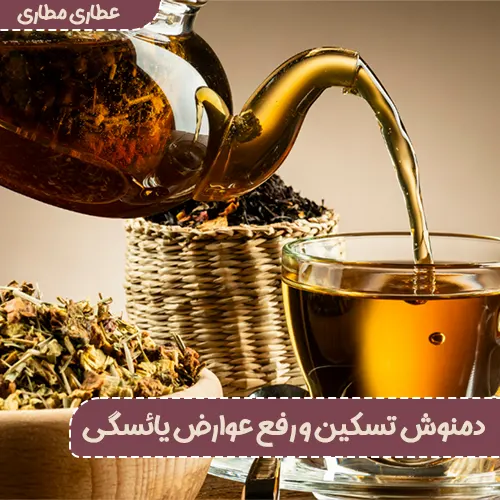 دمنوش تسکین و رفع عوارض یائسگی + نوشیدنی های مناسب یائسگی