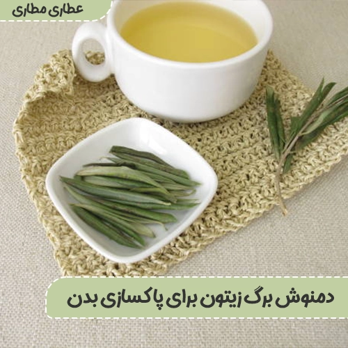 دمنوش برگ زیتون برای پاکسازی بدن و کاهش التهاب