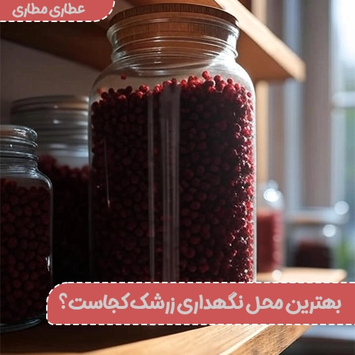 بهترین روش نگهداری زرشک فریزر