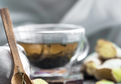 دمنوش زنجبیل و مرزنجوش برای میگرن